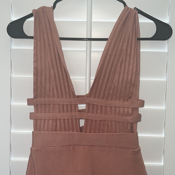 House of CB Tan Dress (XS) - Picture 2 of 8